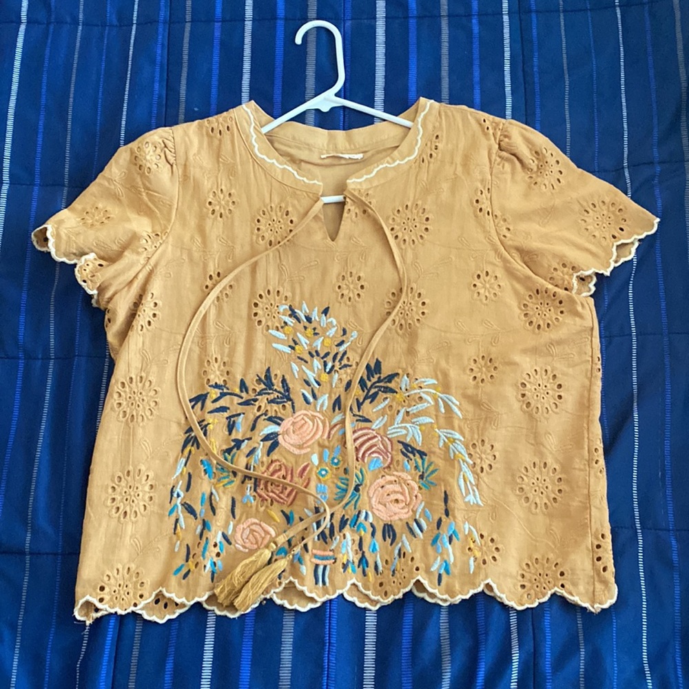 Tea n rose boho top